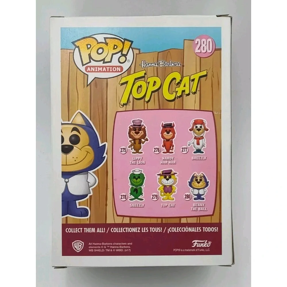 POP! Funko Hanna Barbera Top Cat Benny The‎ Ball 📸SEE PICS📸